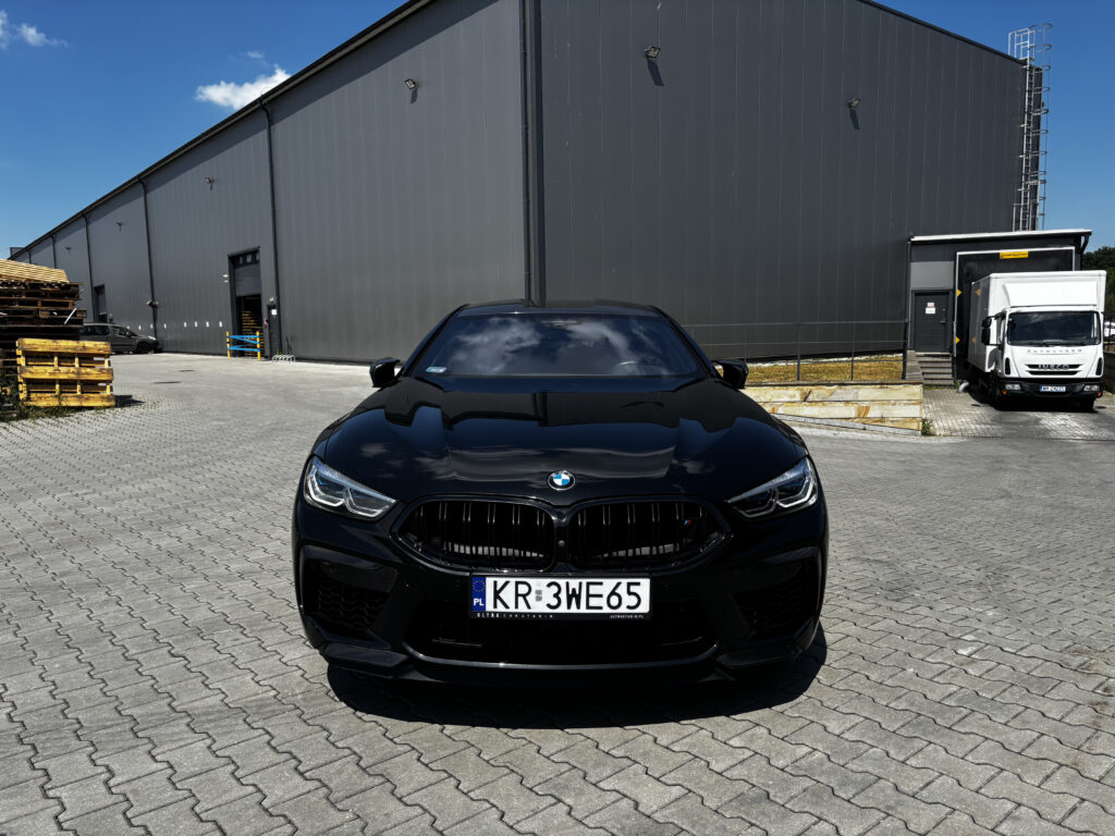 BMW M8 Competition – korekta lakieru i przygotowanie do sprzedaży Kraków