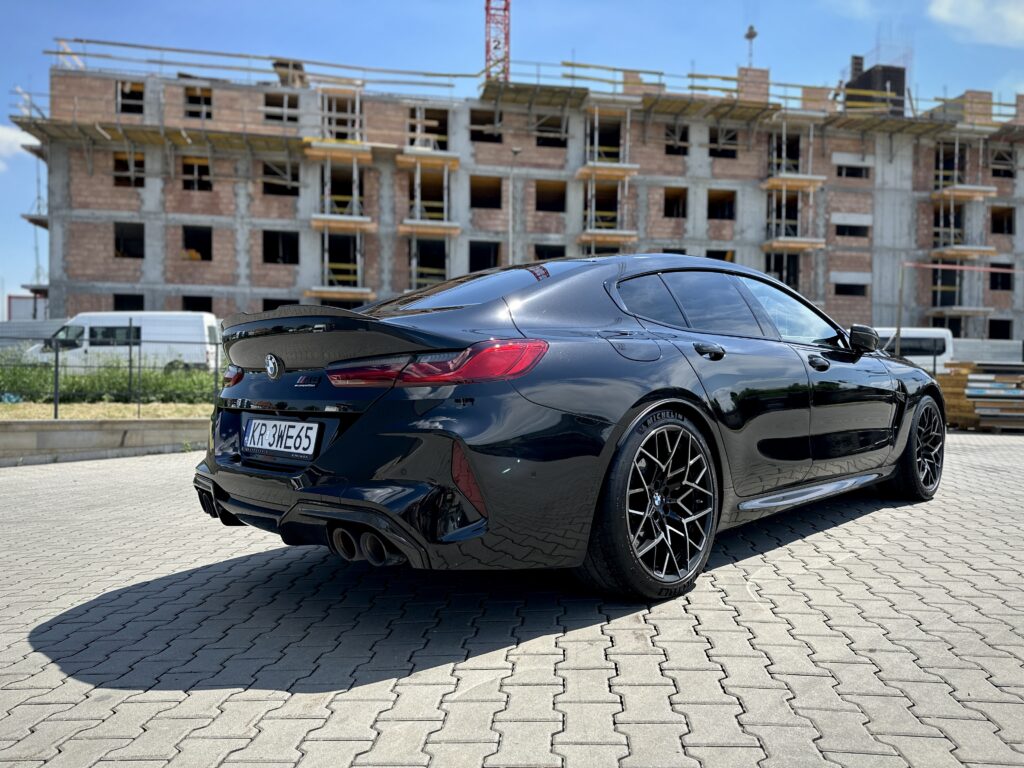 BMW M8 Competition – korekta lakieru i przygotowanie do sprzedaży Kraków