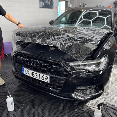 Audi oklejanie maska ppf