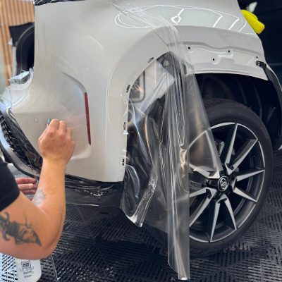 Oklejenie PPF Kraków bok Yaris
